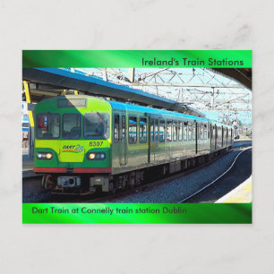 Imagen del tren para postal