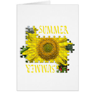 Imagen desconcertada de girasol