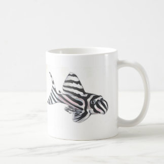 Imagen doble de la taza de Pleco L46 de la cebra
