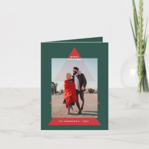 Imagen gráfica moderna mínima del árbol de Navidad