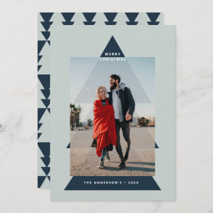 Imagen gráfica moderna mínima del árbol de Navidad