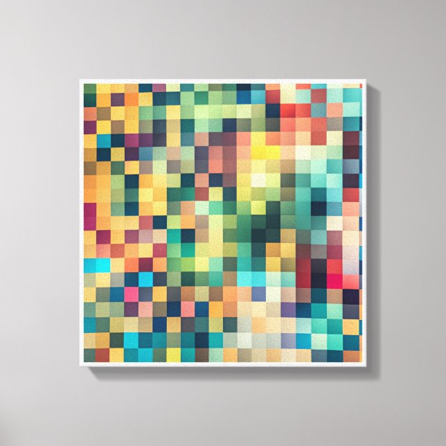 Imagen impresa en lienzo para colores hermosos, 29 (Anverso)