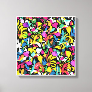 Imagen impresa en lienzo para colores hermosos, 31