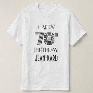 Imagen inspirada en el Art Deco 78º Camisa de fies