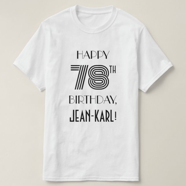 Imagen inspirada en el Art Deco 78º Camisa de fies (Diseño del anverso)