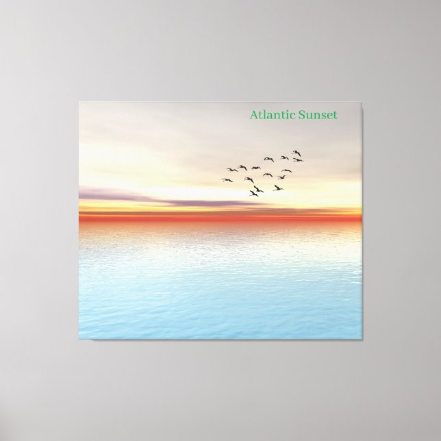 Imagen irlandesa para impresión de lienzo estirado (Anverso)