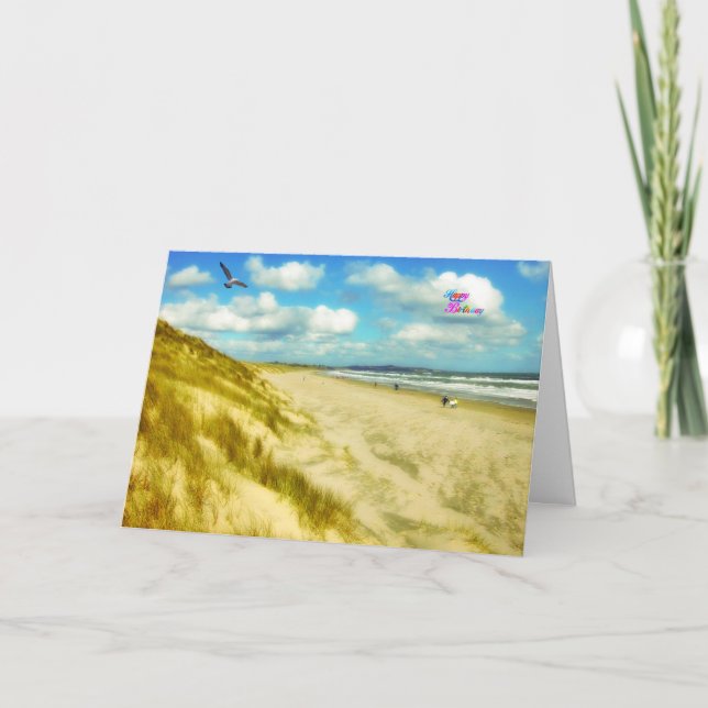 Imagen irlandesa para la tarjeta de felicitación (Anverso)