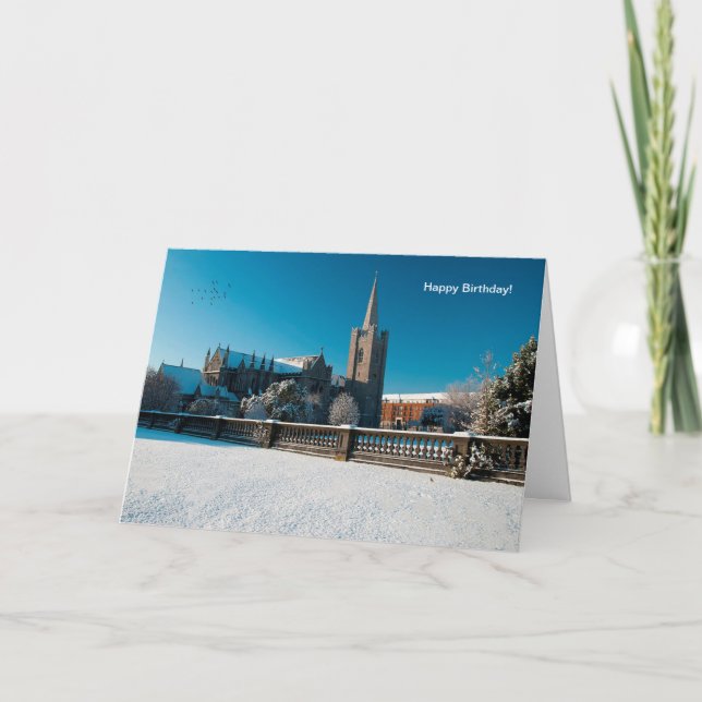 Imagen irlandesa para la tarjeta de felicitación (Anverso)