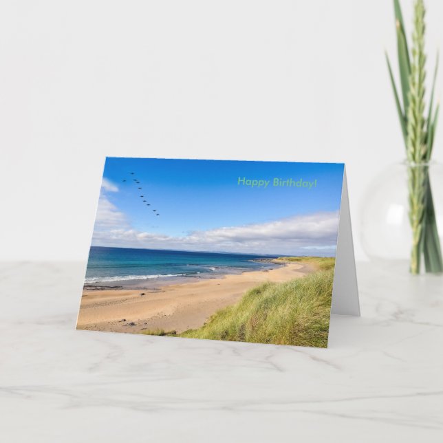 Imagen irlandesa para la tarjeta de felicitación (Anverso)