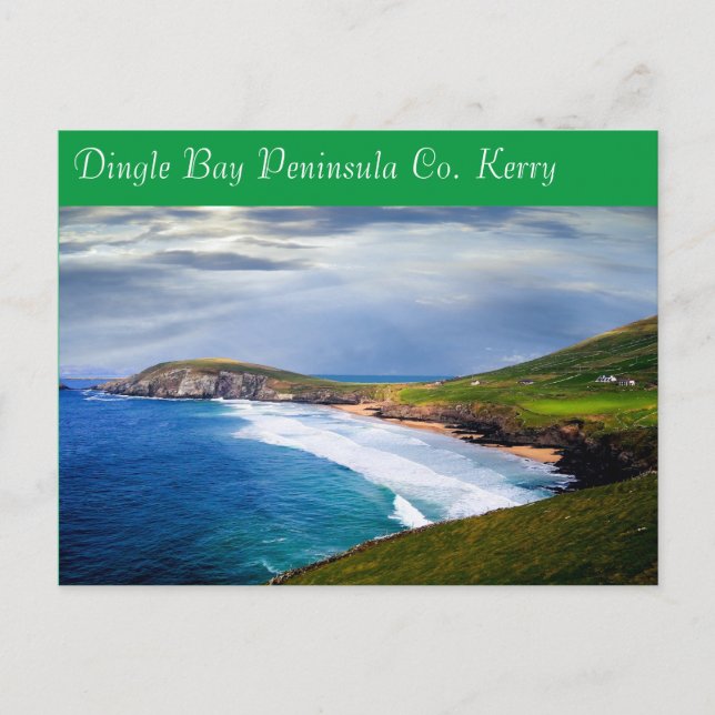 Imagen irlandesa para postal (Anverso)