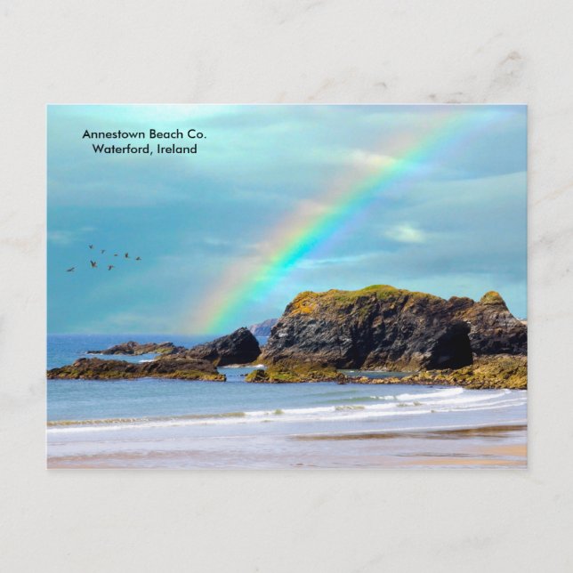 Imagen irlandesa para postal (Anverso)