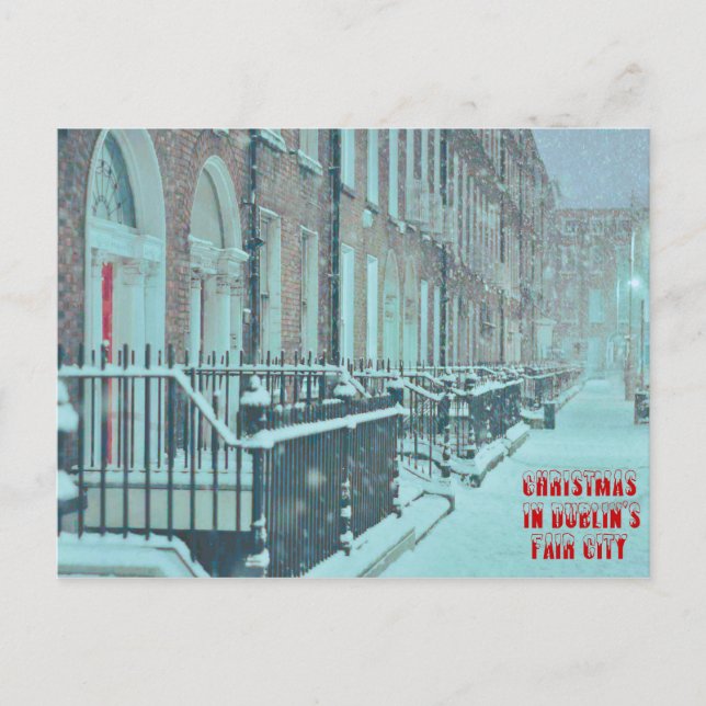 Imagen irlandesa para postal (Anverso)