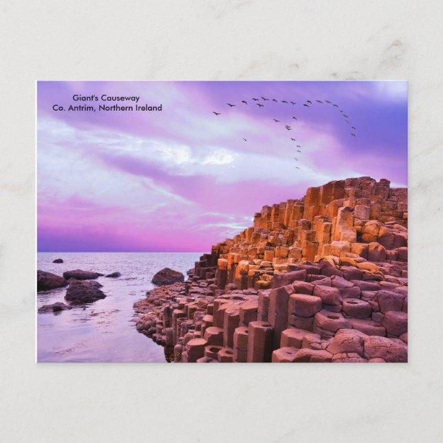 Imagen irlandesa para postal (Anverso)