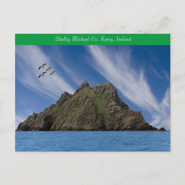 Imagen irlandesa para postal (Anverso)