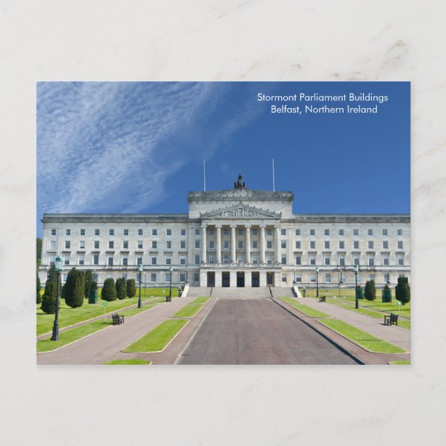 Imagen irlandesa para postal (Anverso)