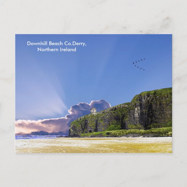 Imagen irlandesa para postal (Anverso)