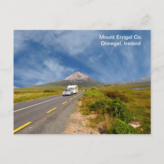 Imagen irlandesa para postal (Anverso)