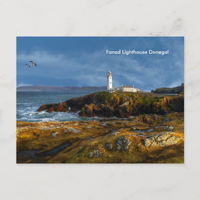 Imagen irlandesa para postal (Anverso)