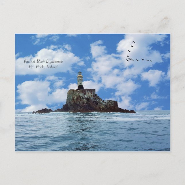 Imagen irlandesa para postal (Anverso)