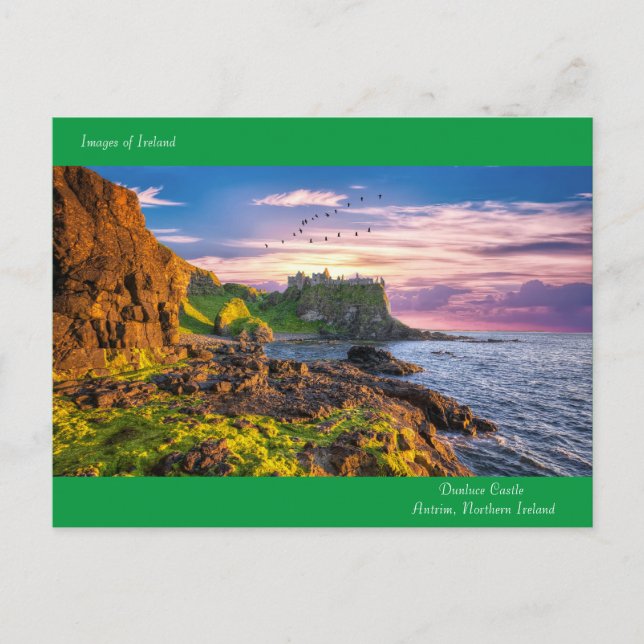 Imagen irlandesa para postal (Anverso)