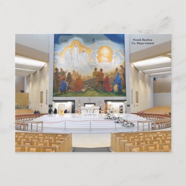 Imagen irlandesa para postal (Anverso)