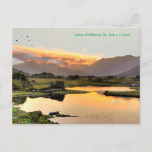 Imagen irlandesa para postal