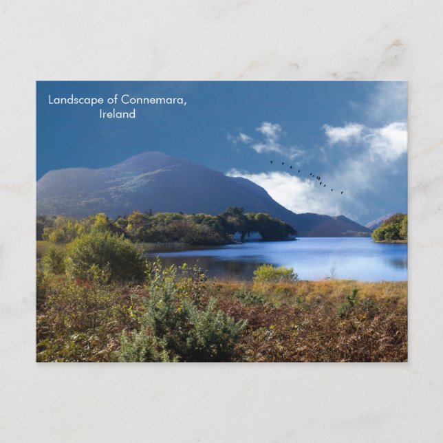 Imagen irlandesa para postal (Anverso)