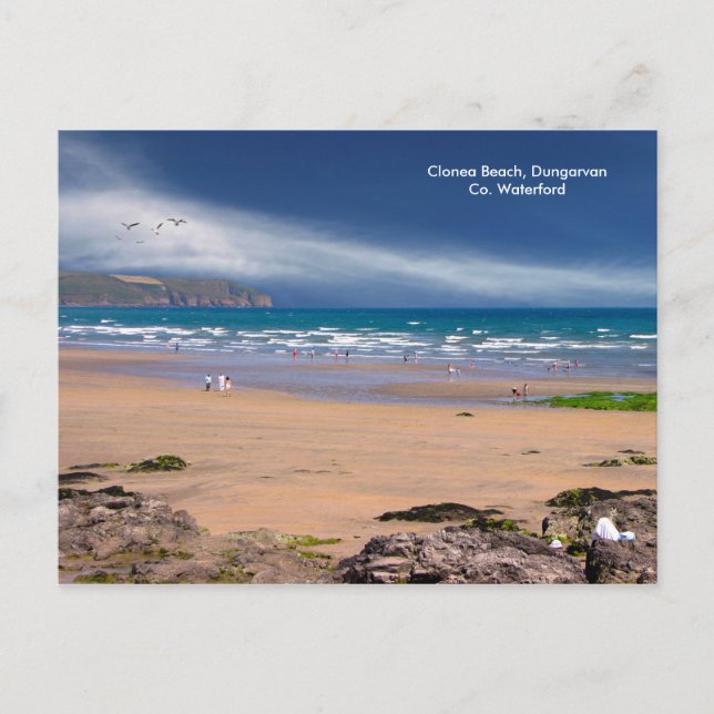 Imagen irlandesa para postal (Anverso)