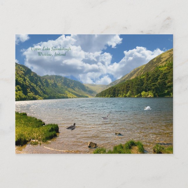 Imagen irlandesa para postal (Anverso)