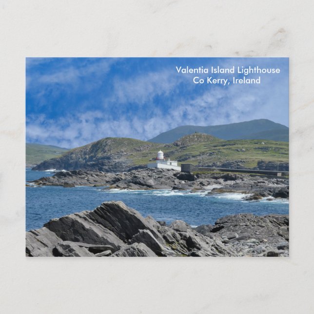 Imagen irlandesa para postal (Anverso)