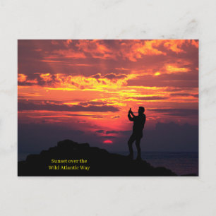 Imagen irlandesa para postal