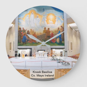 Imagen irlandesa para reloj de pared redondo (gran