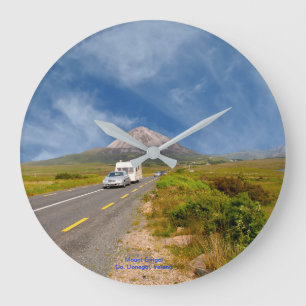 Imagen irlandesa para reloj de pared redondo (gran
