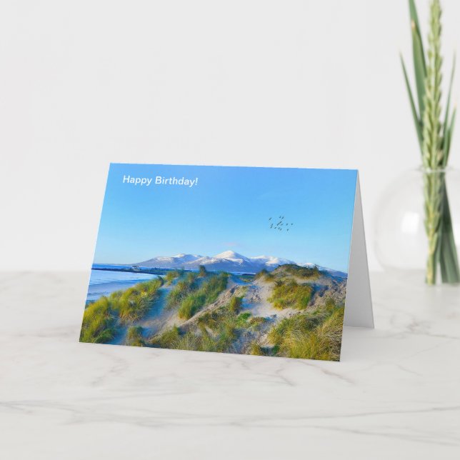 Imagen irlandesa para tarjeta de bienvenida de cum (Anverso)