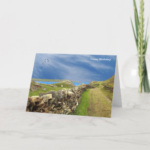 Imagen irlandesa para tarjeta de bienvenida de cum