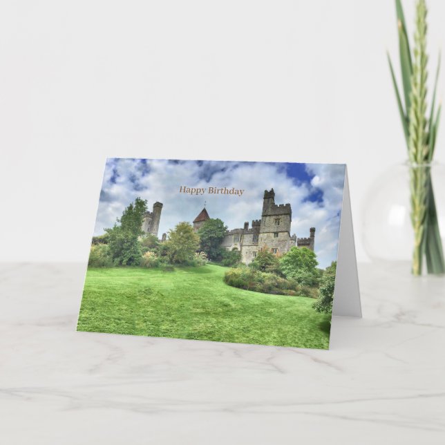 Imagen irlandesa para tarjeta de bienvenida de cum (Anverso)