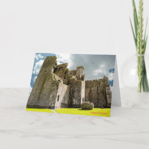 Imagen irlandesa para tarjeta de bienvenida de cum