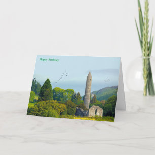 Imagen irlandesa para tarjeta de bienvenida de cum