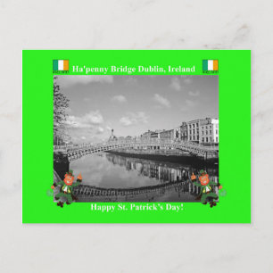 Imagen irlandesa para tarjeta de felicitación