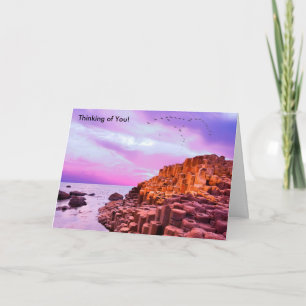 Imagen irlandesa para tarjeta de felicitación