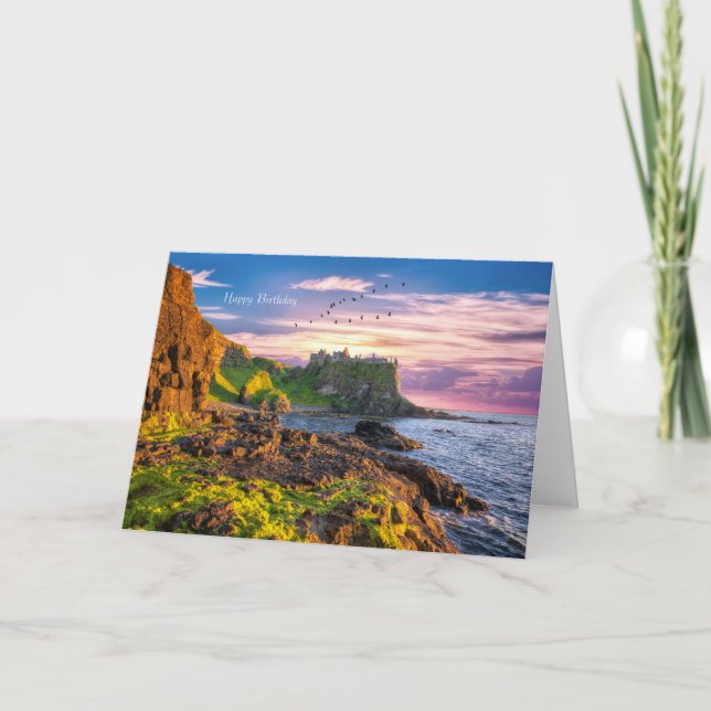 Imagen irlandesa para tarjeta de felicitación de c (Anverso)