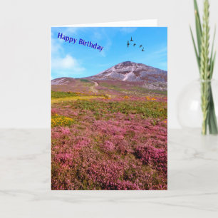 Imagen irlandesa para tarjeta de felicitación de c
