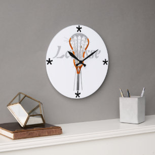 Imagen Lacrosse - Reloj de pared Personalizado
