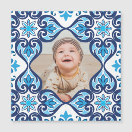 Imagen propia, azules y azules Azulejos