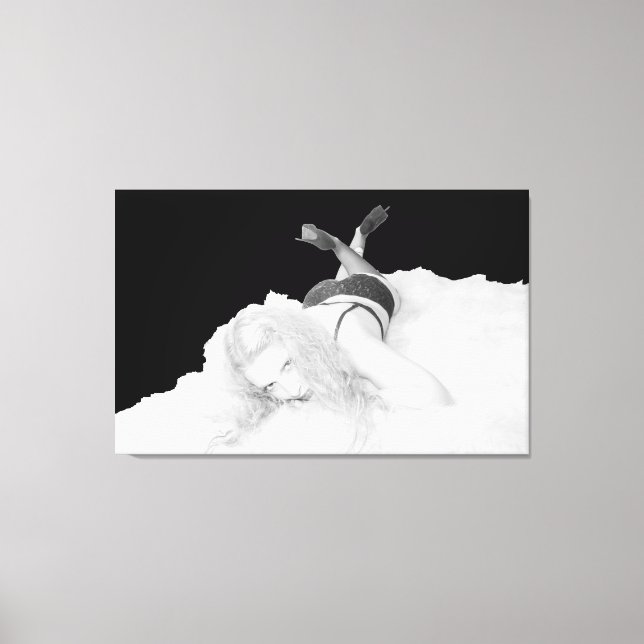 Imagen Skye Delamey sobre lienzo (Anverso)