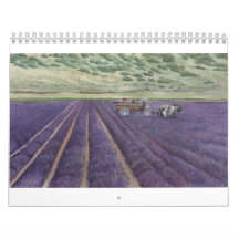Imágenes acuarelas de YL Lavender y más calendario