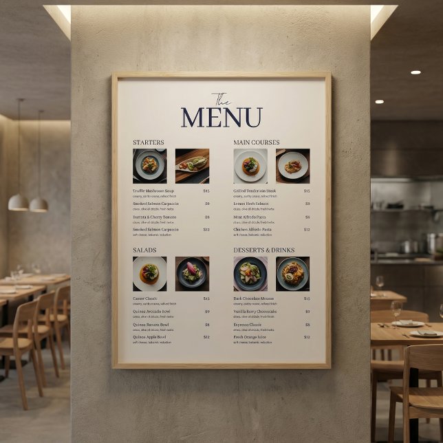 Imágenes de código QR de menú de restaurante clási (Subido por el creador)