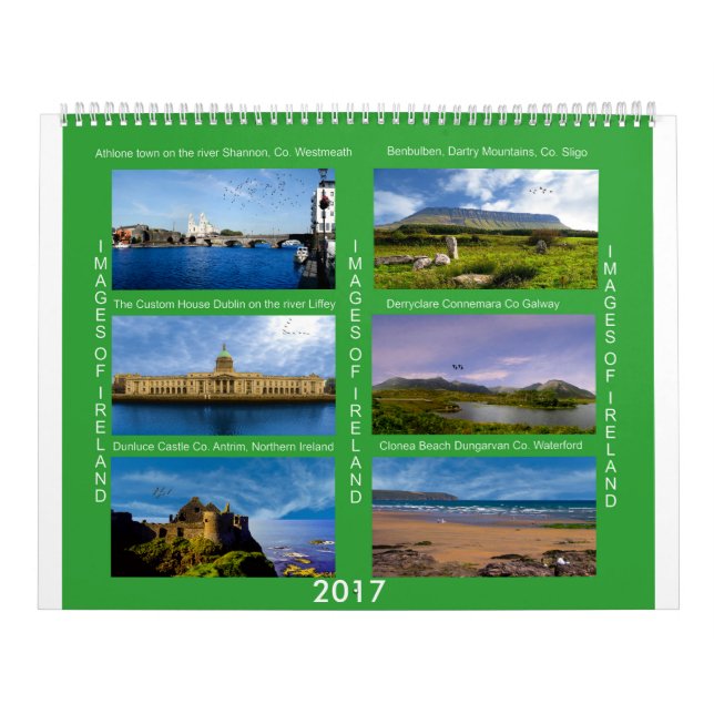 Imágenes de Irlanda para el calendario irlandés 20 (Tapa)