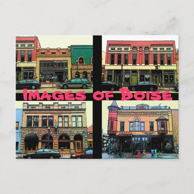 Imágenes de la postal Boise (Anverso)
