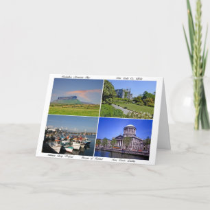 Imágenes de la tarjeta de felicitación de Irlanda